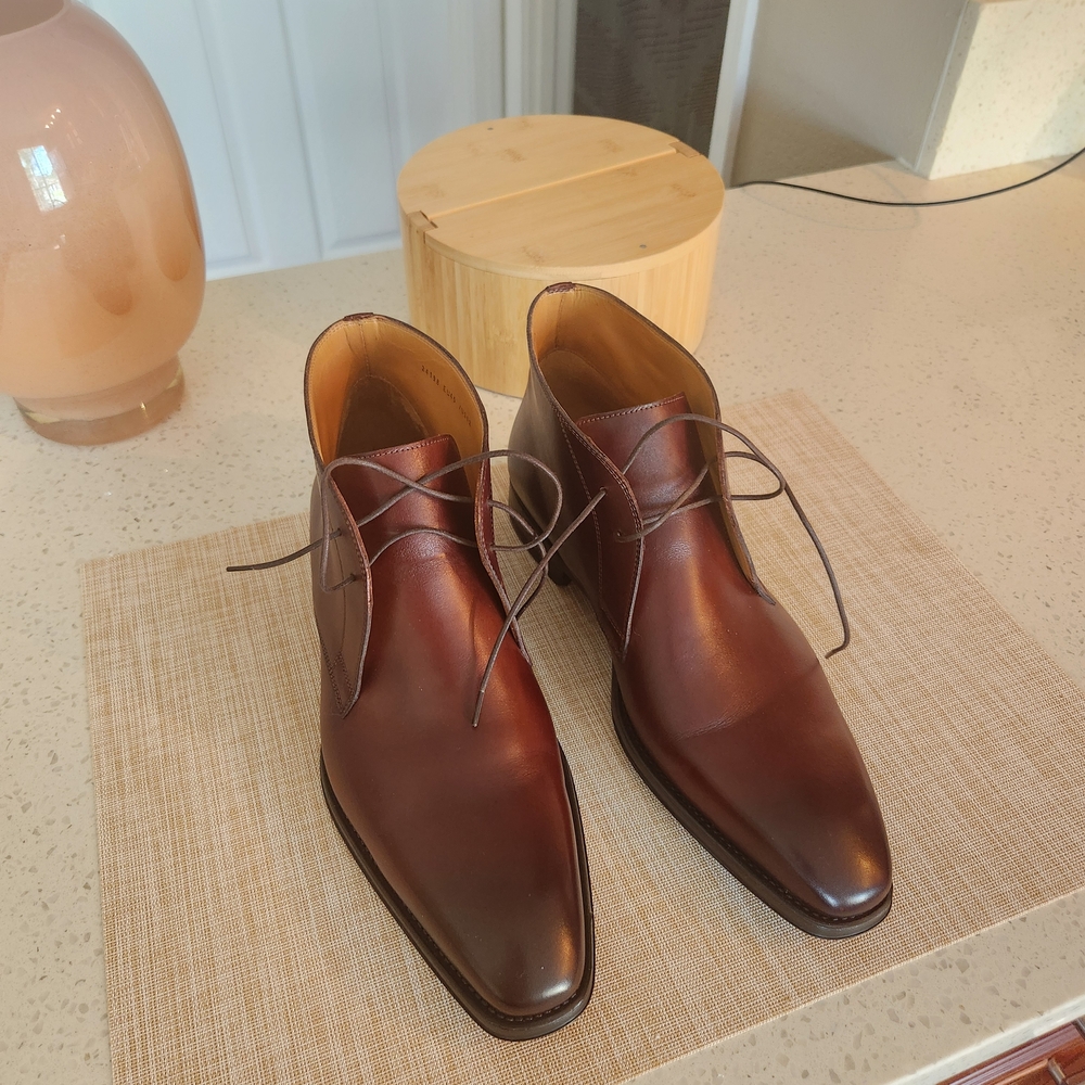 Magnanni Rich Brown Chukka Boots